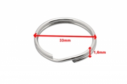 large key ring stainless zeepro balidiveshop 7